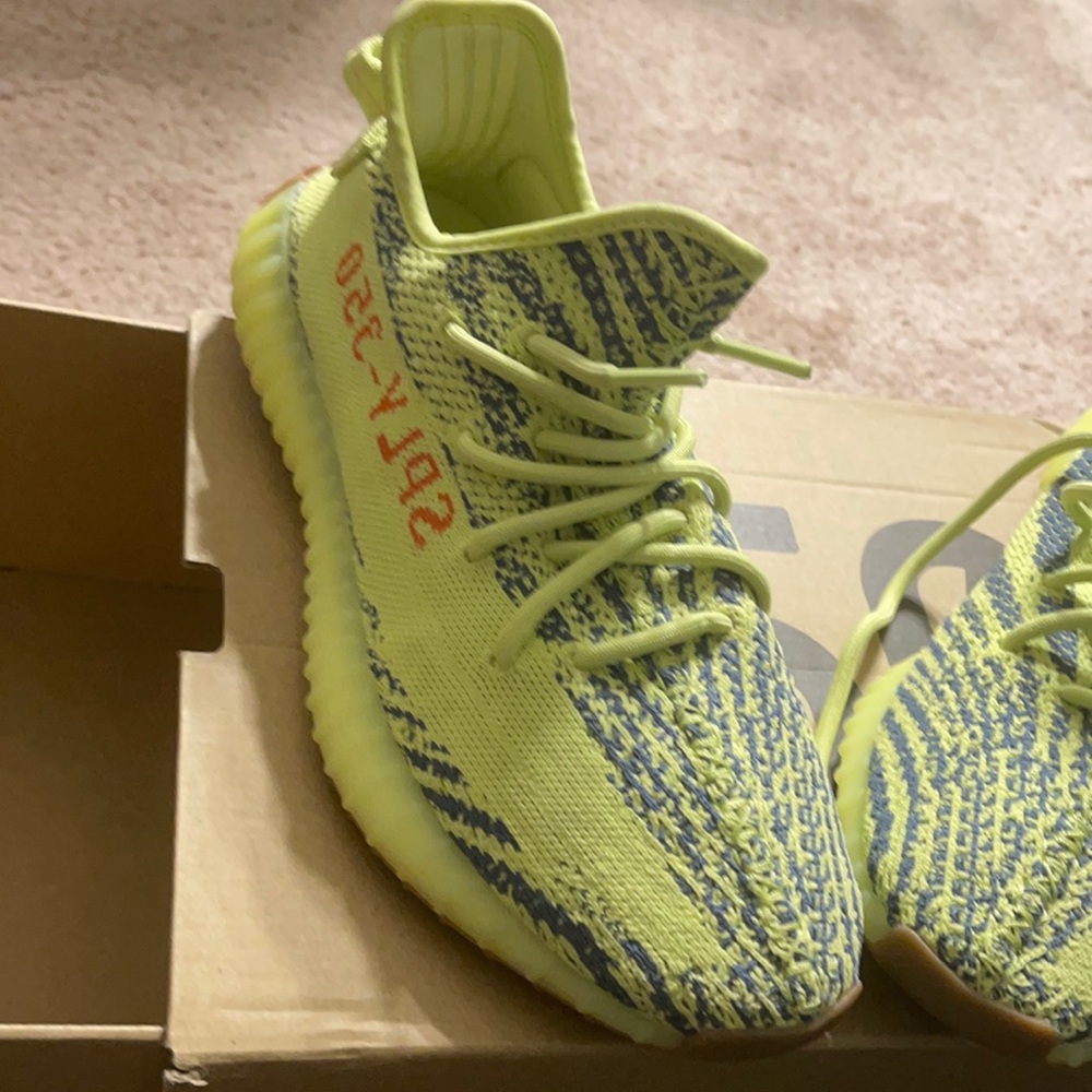 COPY - Lemon yellow men Yeezy 350 Boost